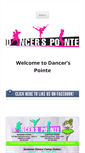 Mobile Screenshot of dancers-pointe.com